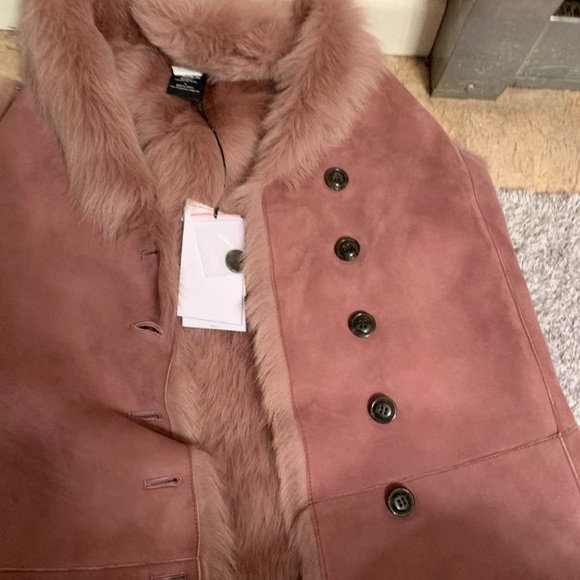 ugg toscana shearling vest